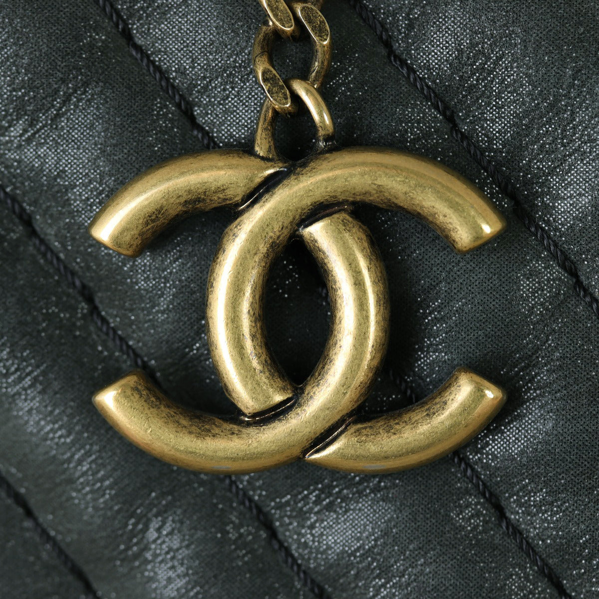 Chanel Iridescent Surpique Chevron Tote