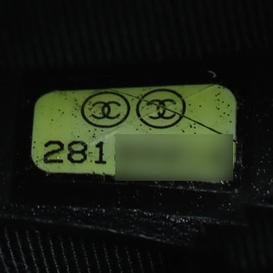 Chanel O-Case Mini Croc embossed