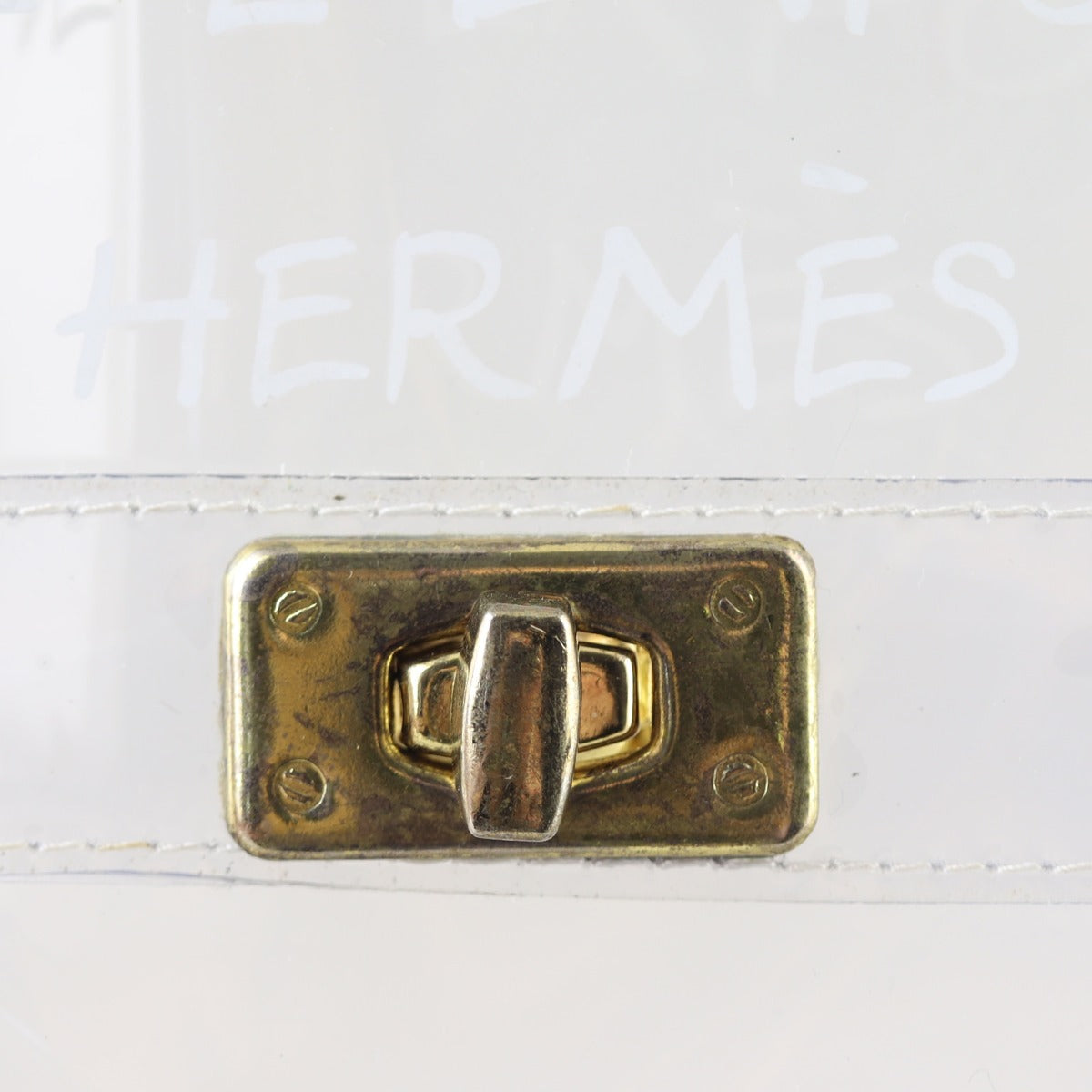 Hermes Vinyl Souvenir de L'Exposition Bag