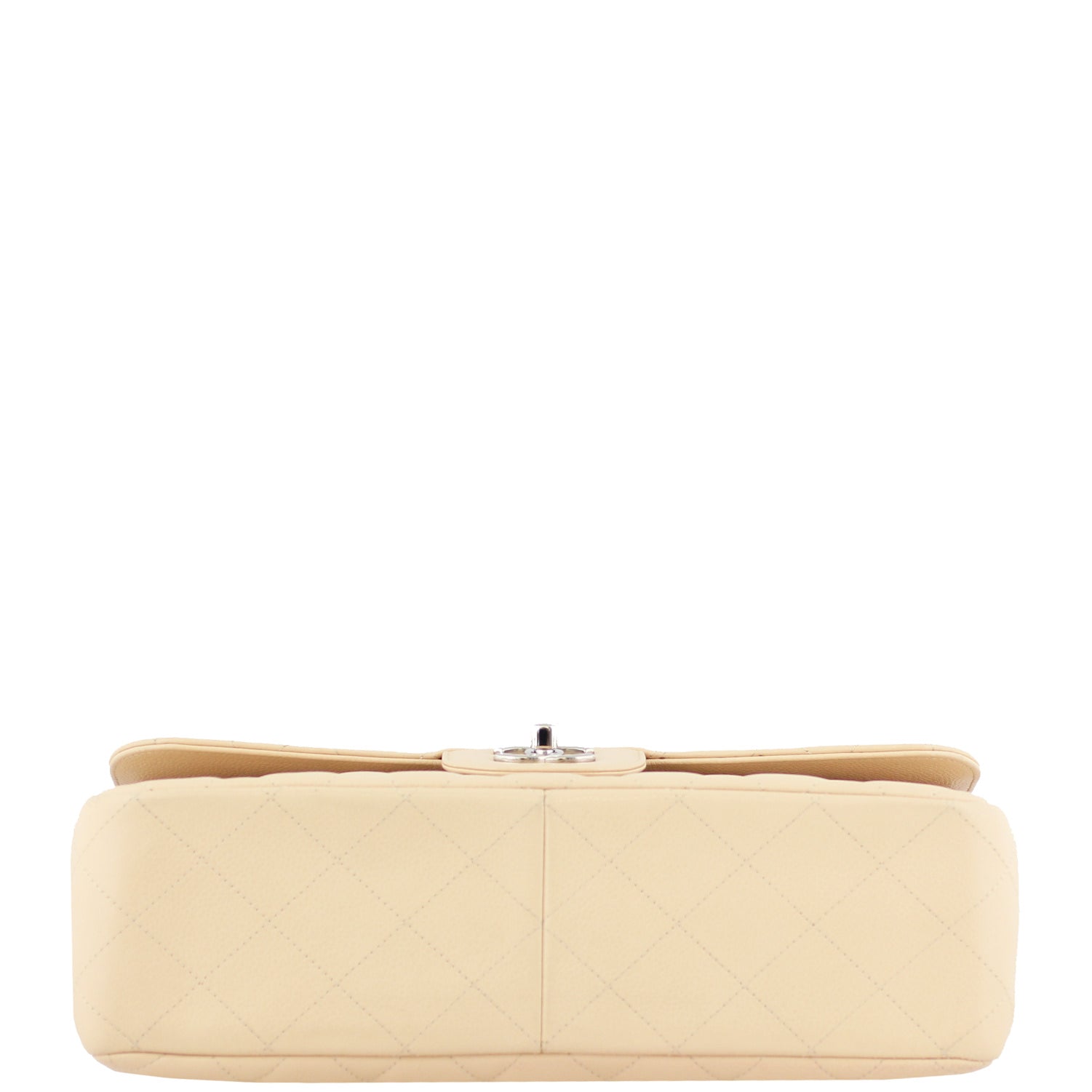 Chanel Classic Double Flap Jumbo | Beige SHW 14 Series