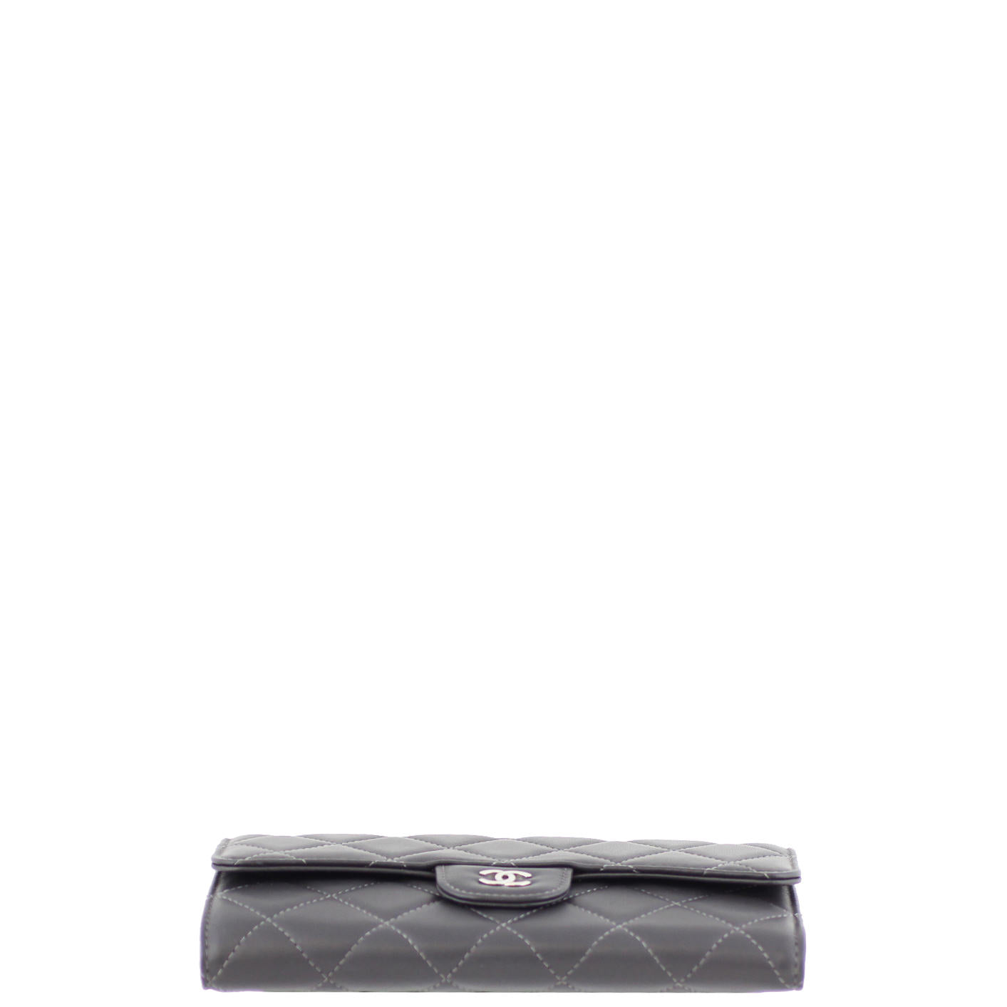 Chanel Classic Flap Wallet | Dark Grey