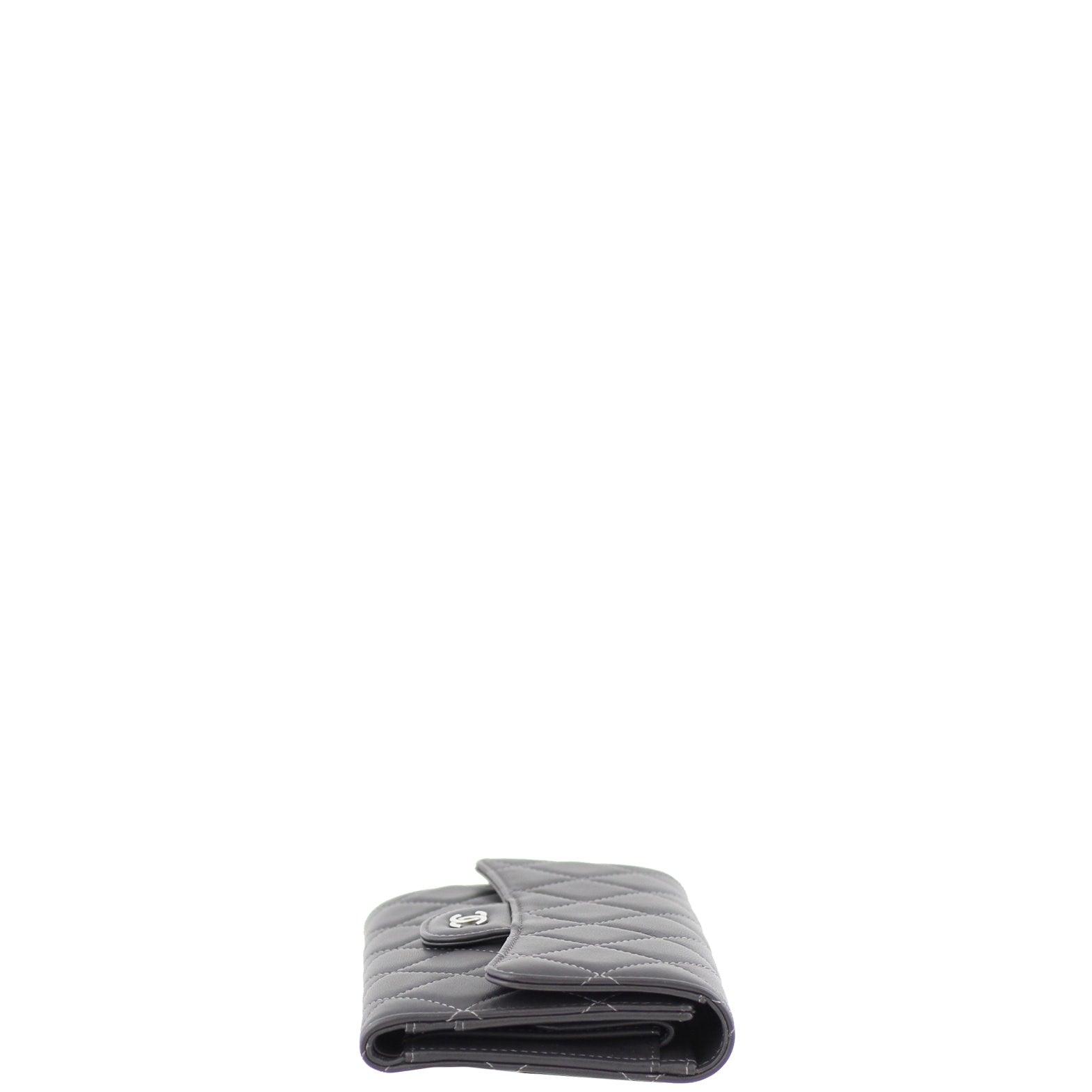 Chanel Classic Flap Wallet | Dark Grey
