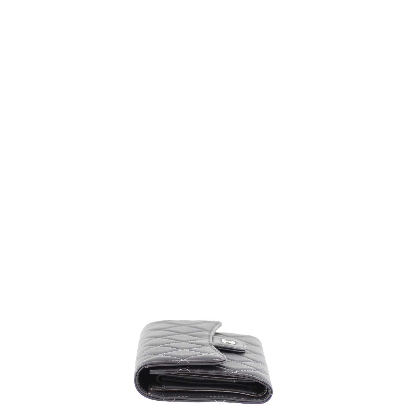 Chanel Classic Flap Wallet | Dark Grey