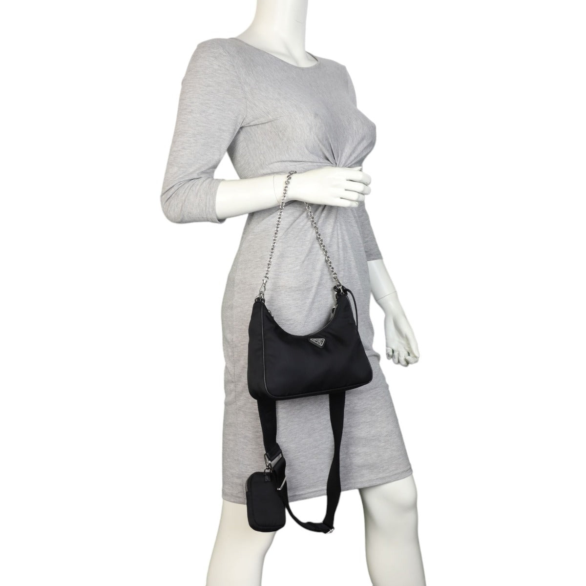 Prada Re-Edition 2005 Tessuto Shoulder Bag