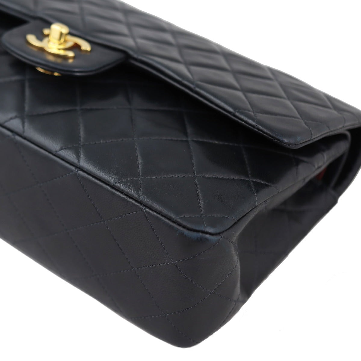 Chanel Classic Double Flap Medium | Black Quilted Lambskin