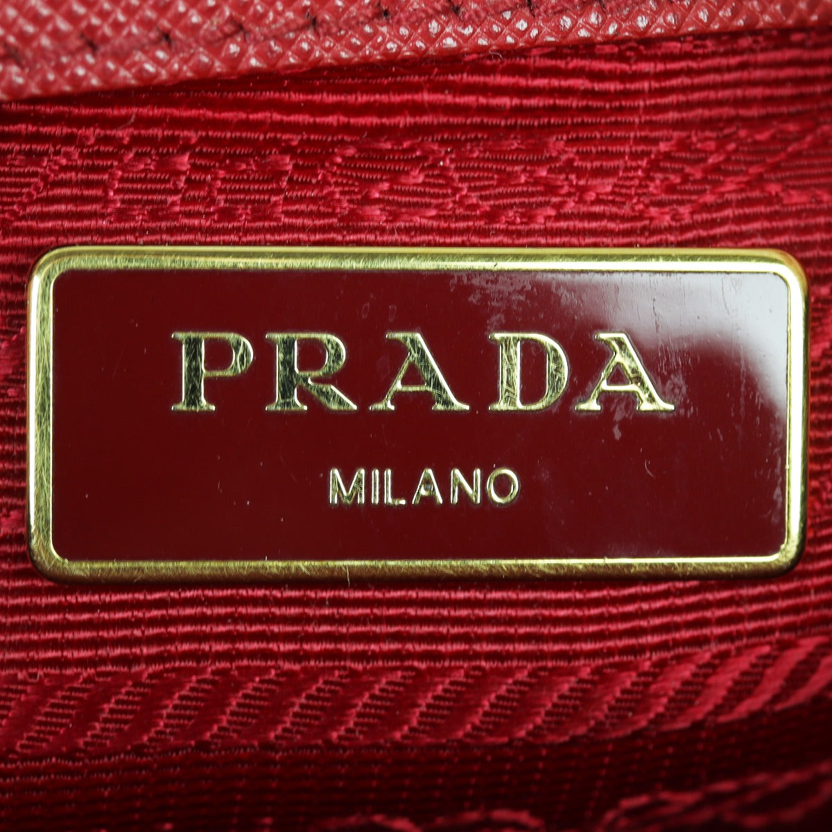 Prada Saffiano Lux Galleria Double Zip Tote Small