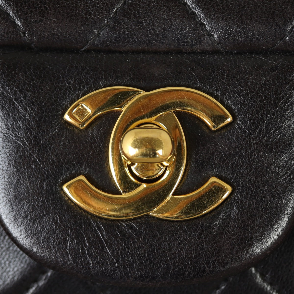 Chanel Classic Double Flap Small | Black Vintage 3 Series