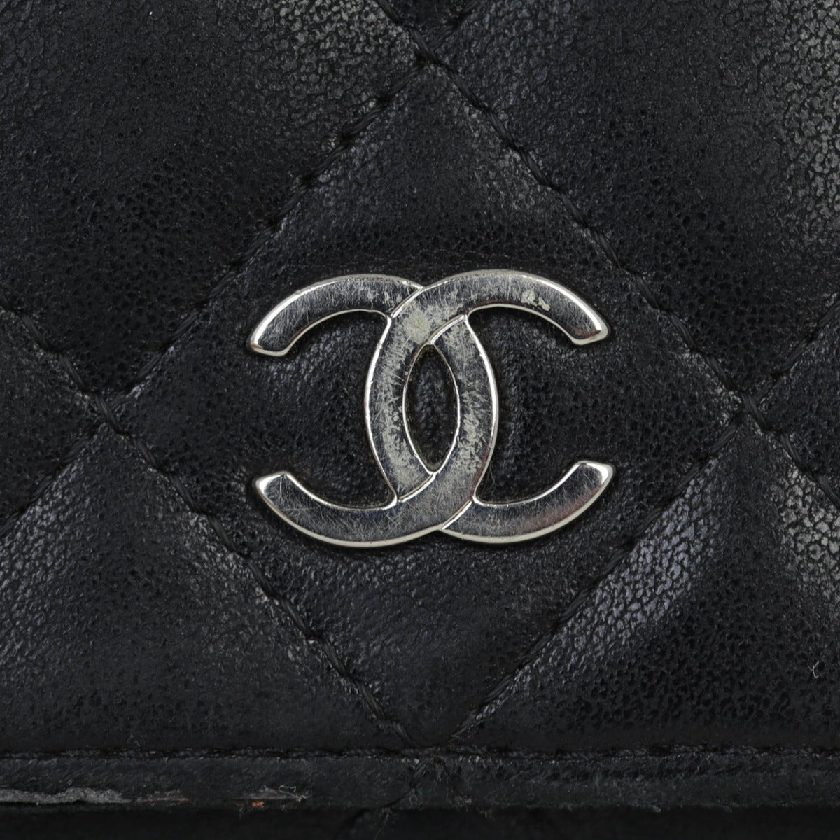 Chanel Classic Wallet on Chain | Black Diamond Quilted Lambskin
