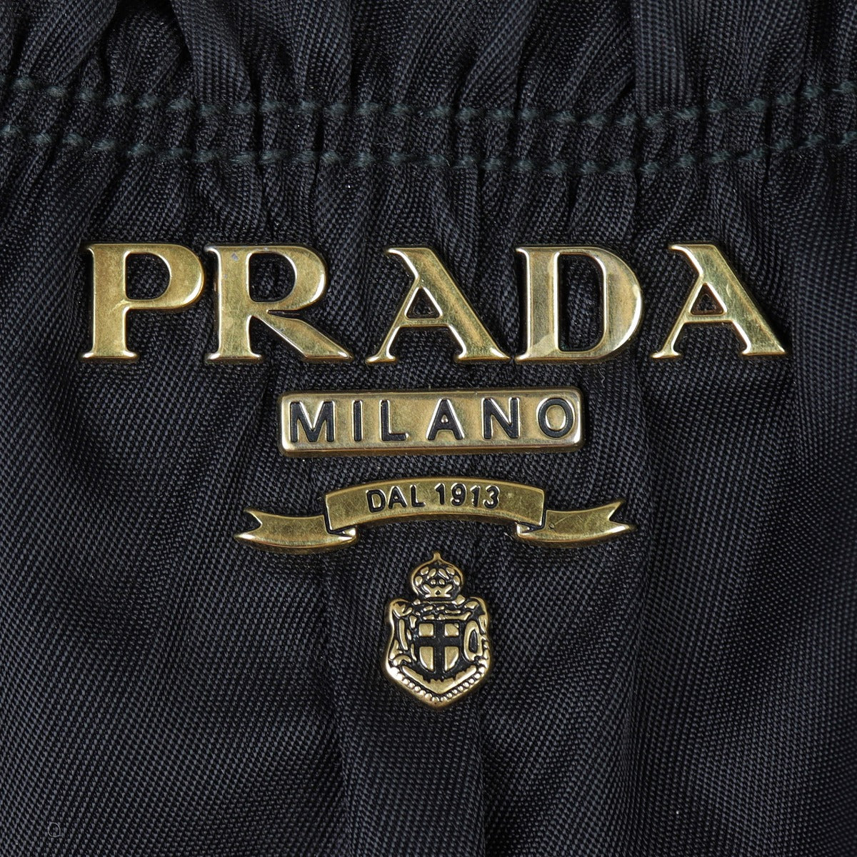 Prada Tessuto Leather Gaufre Bag
