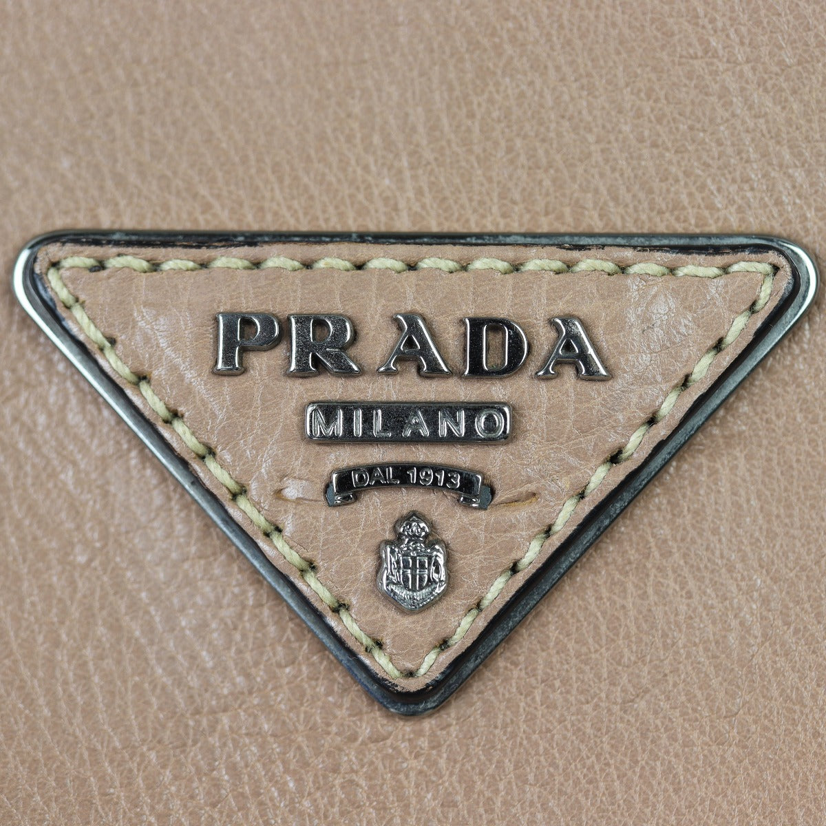 Prada Twin Pocket Glace Calfskin Tote Small