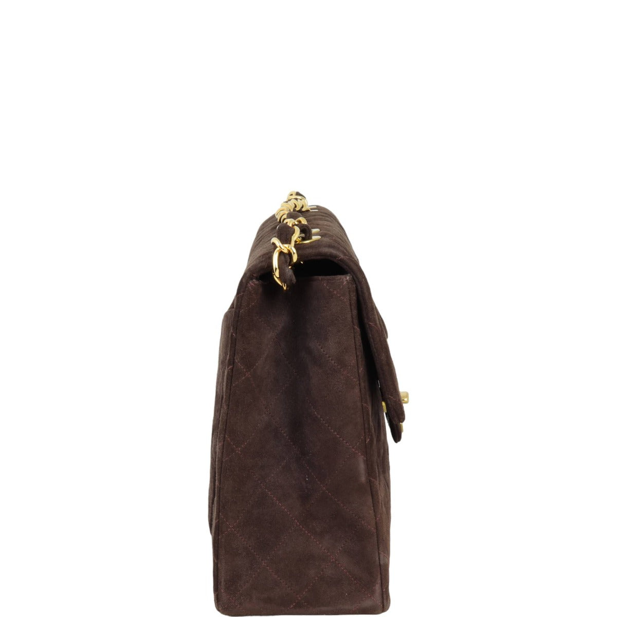 Chanel Maxi Jumbo XL Single Flap Suede