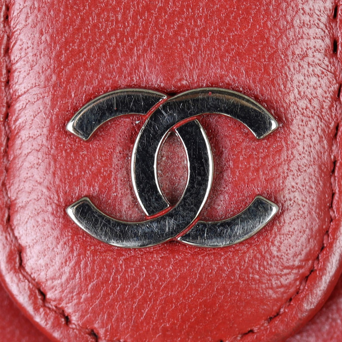 Chanel CC French Wallet | Red