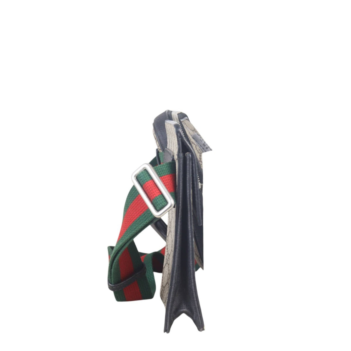 Gucci GG Supreme Double Pocket Belt Bag