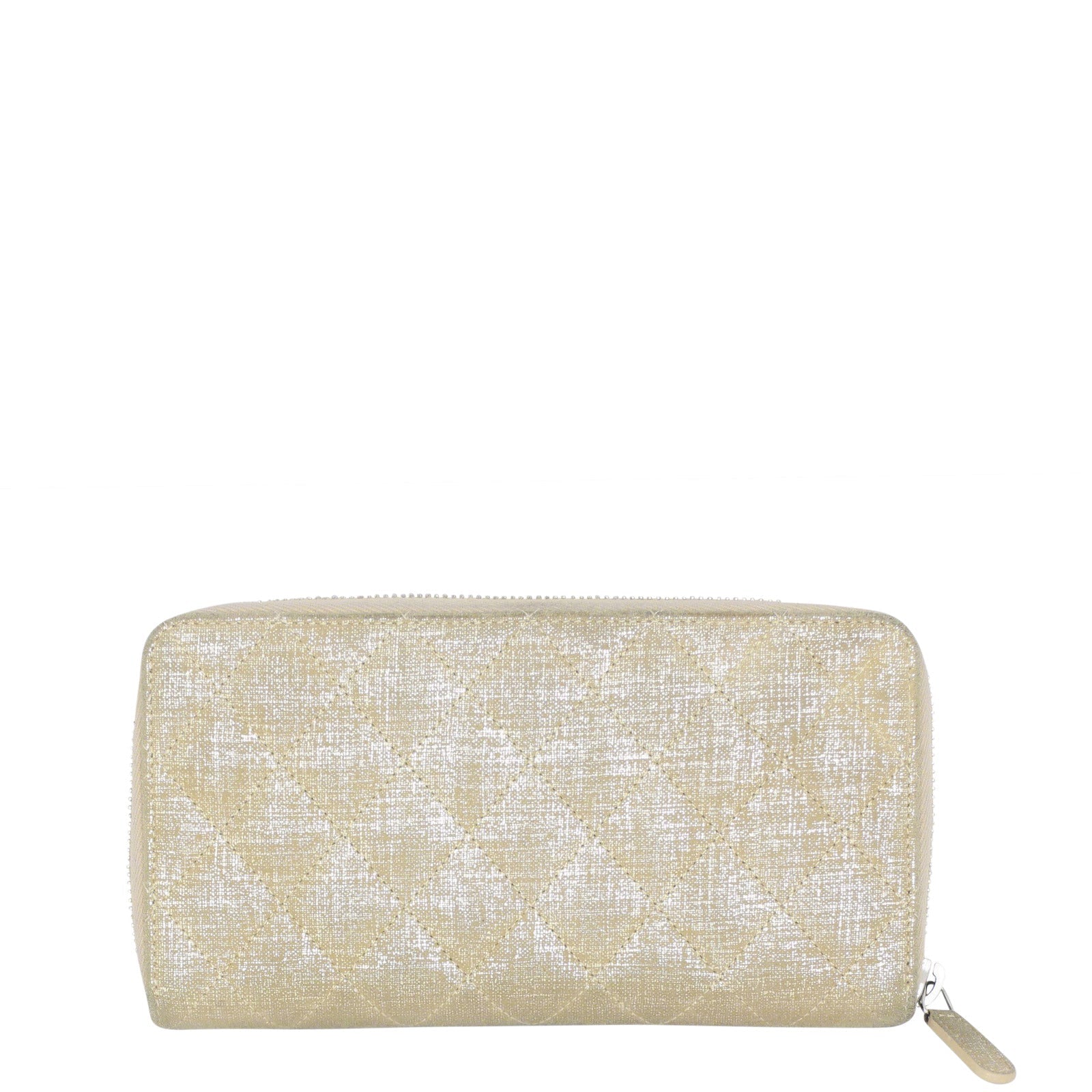 Chanel Iridescent Goatskin Zippy Wallet