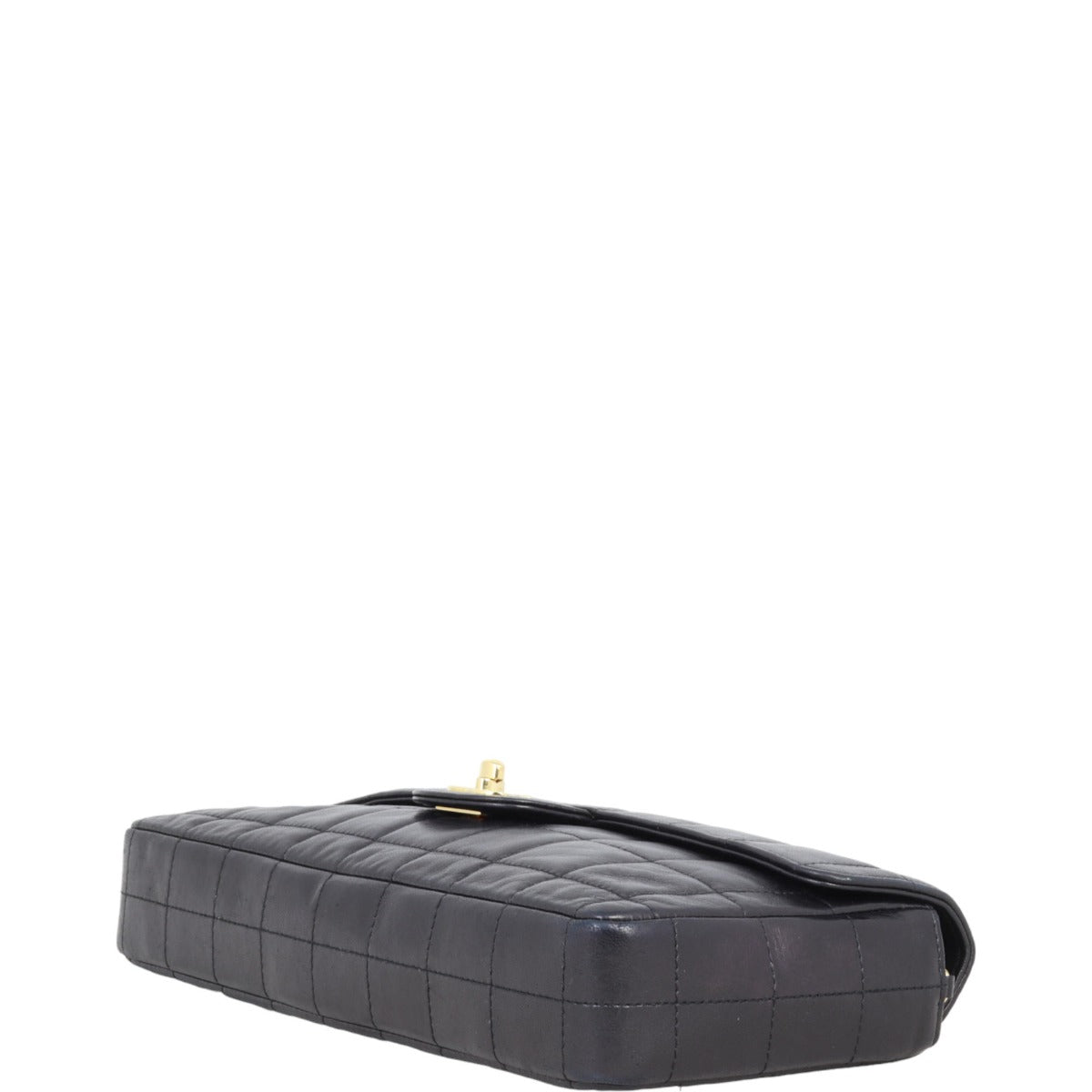 Chanel East-West Chocolate Bar Flap Bag | Black