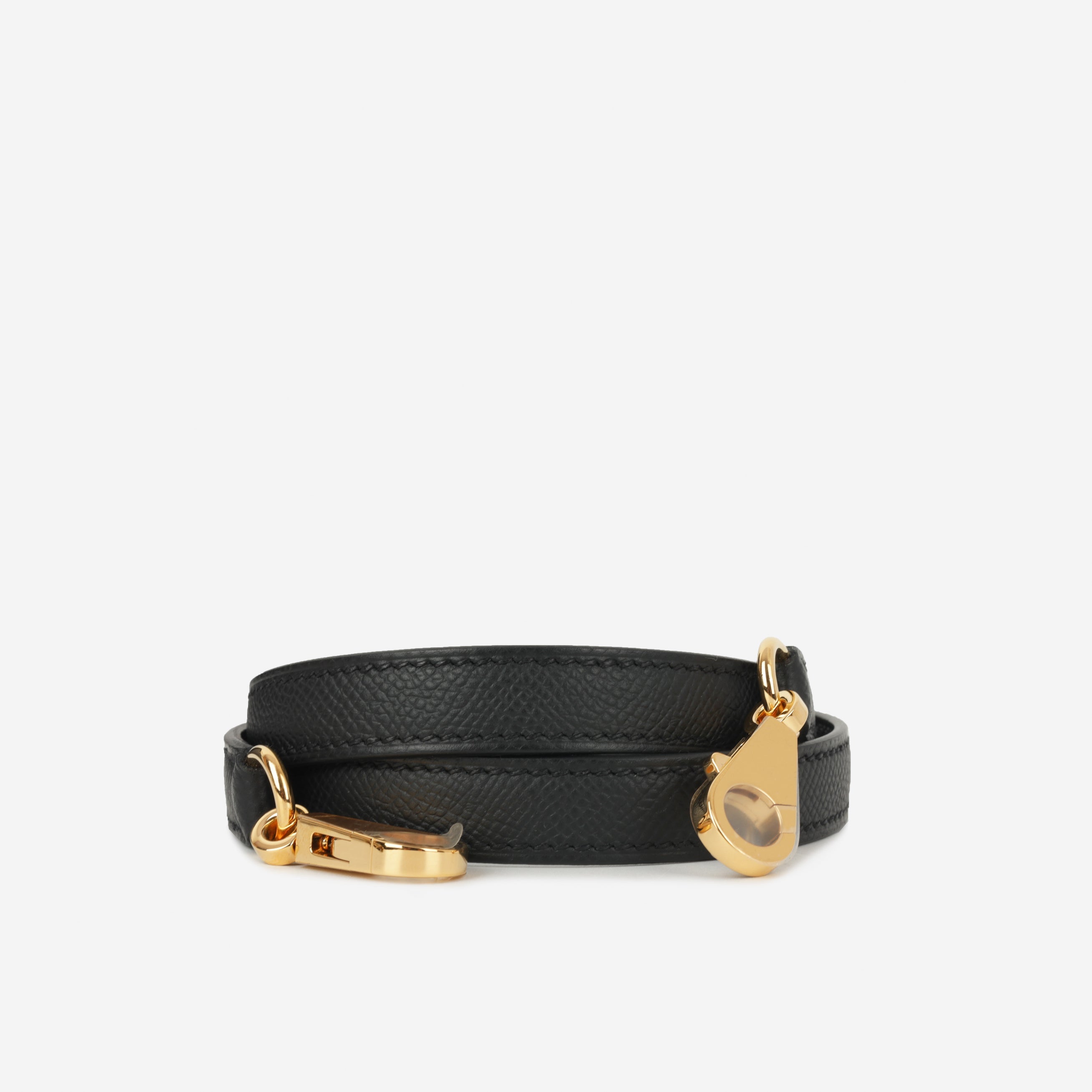 Hermès Kelly 28 - Noir Epsom | Gold Hardware