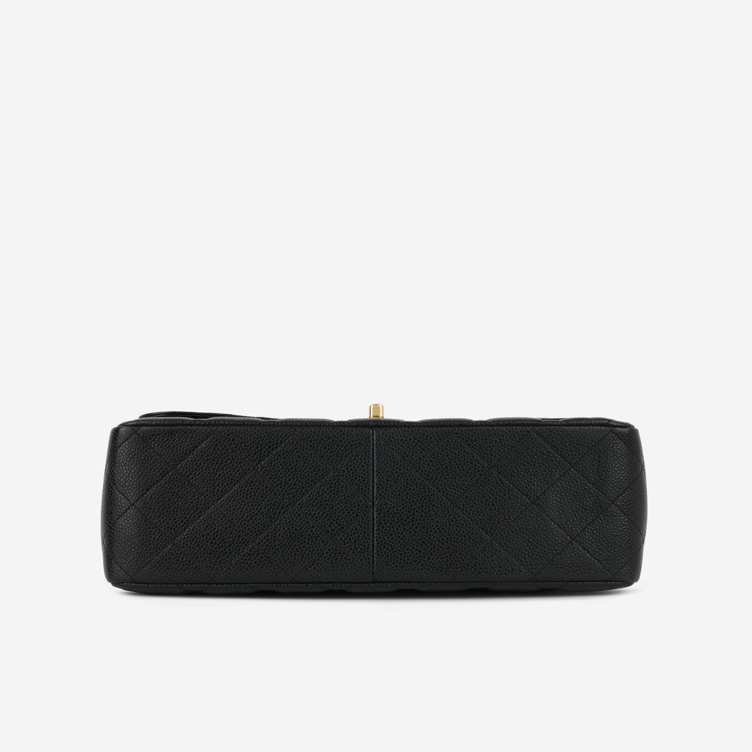 Chanel Classic Jumbo Double Flap - Black Caviar | Gold Hardware