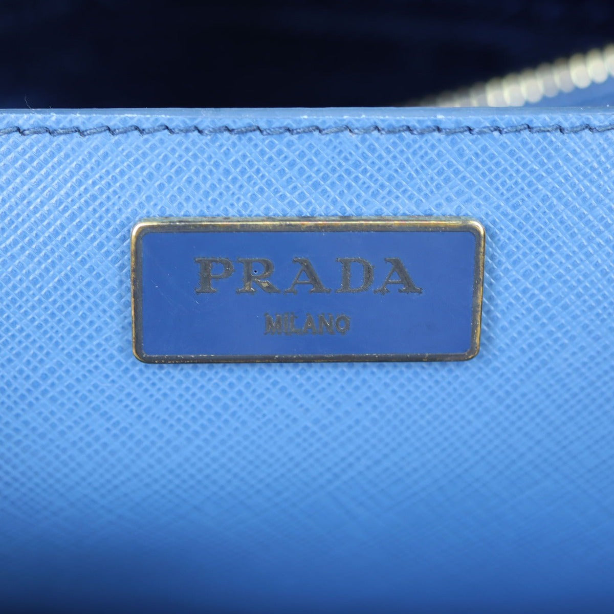 Prada Saffiano Lux Galleria Double Zip Tote Medium