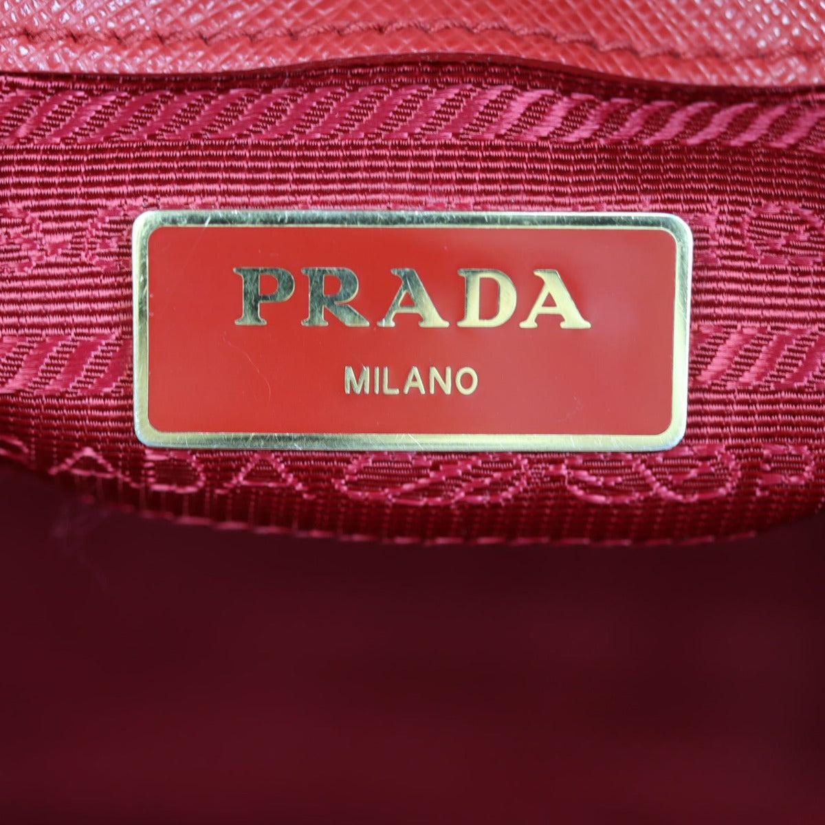 Prada Saffiano Two Way Tote