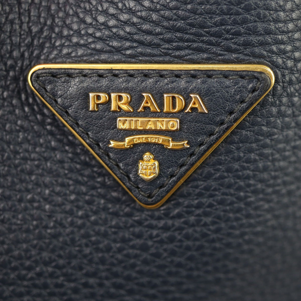 Prada Vitello Diano Two Way Shopping Tote