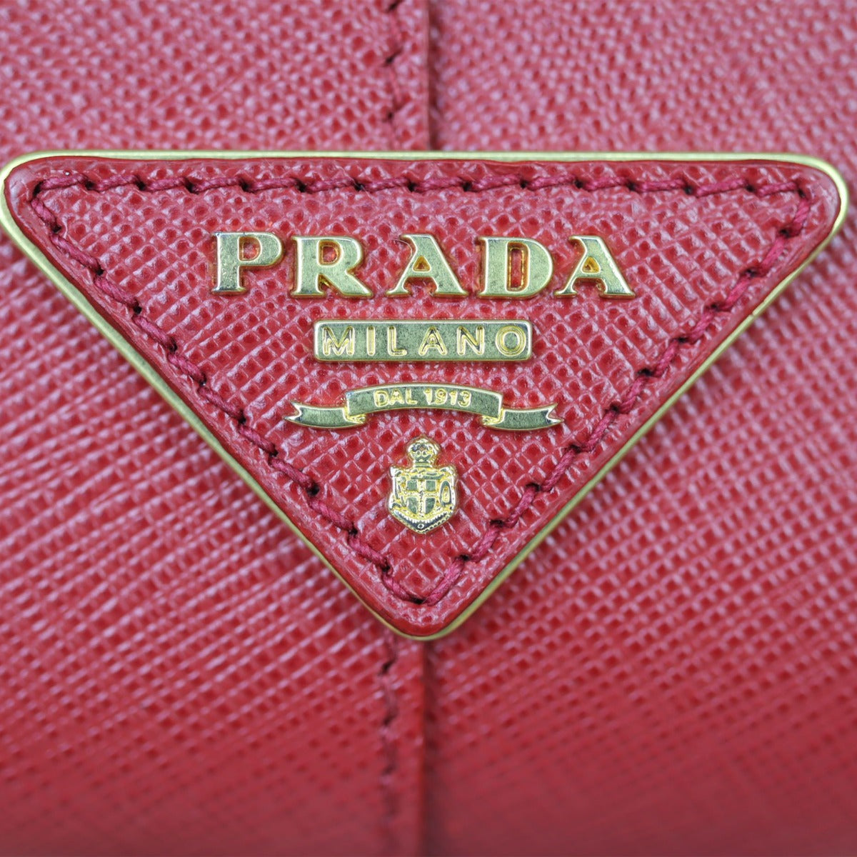 Prada Saffiano Lux Bauletto Bag