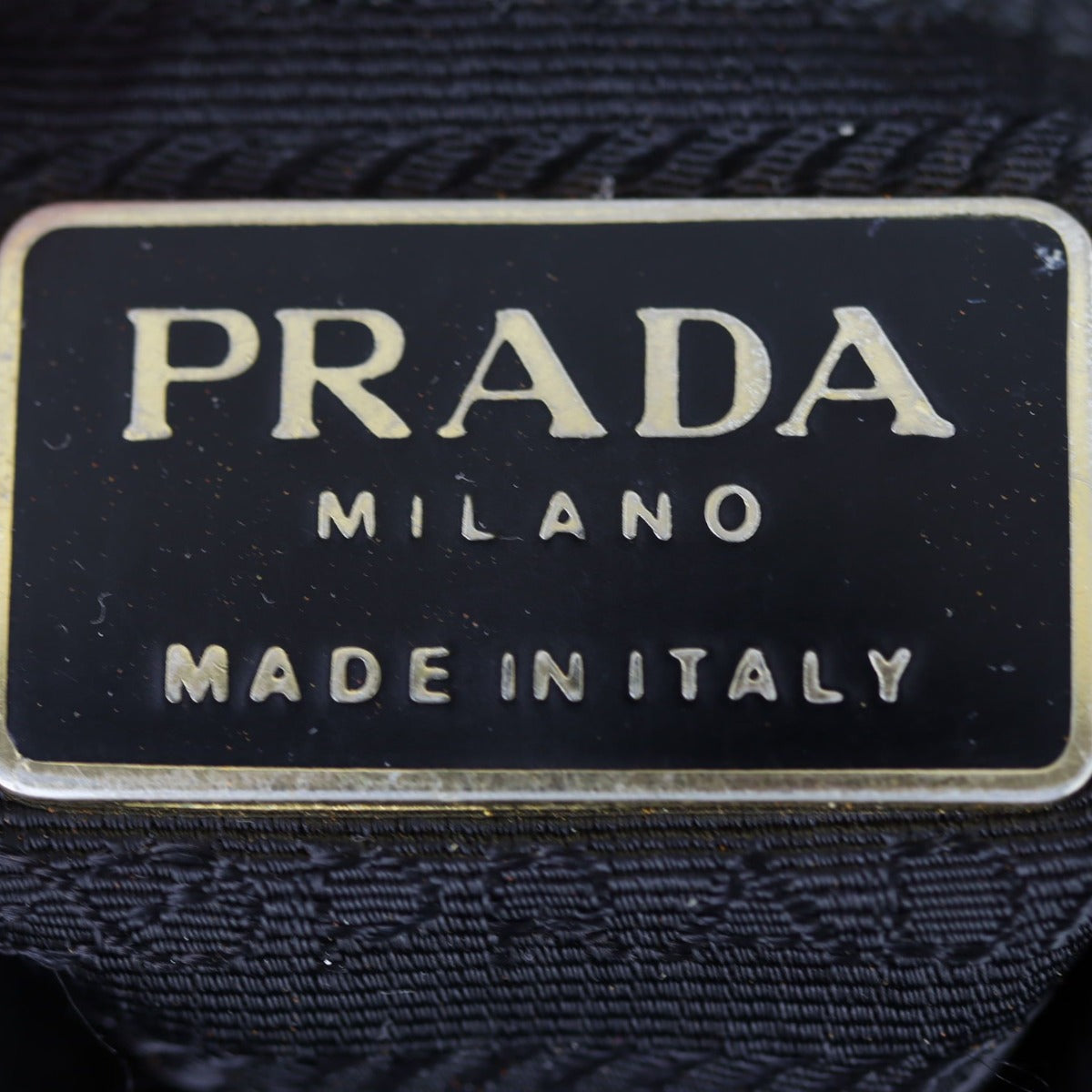 Prada Quilted Tessuto Backpack
