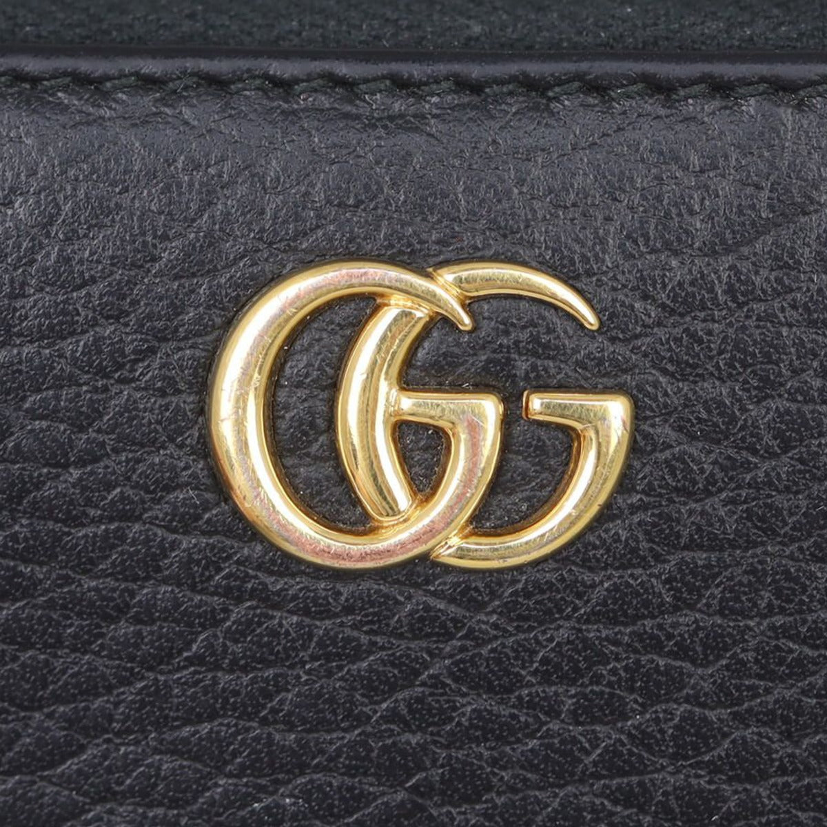 Gucci GG Leather Zip Around Wallet