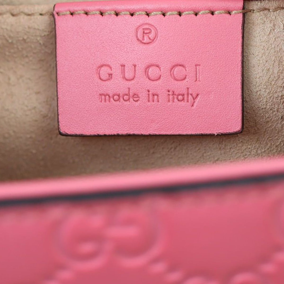 Gucci GG Guccissima Small Padlock Bag