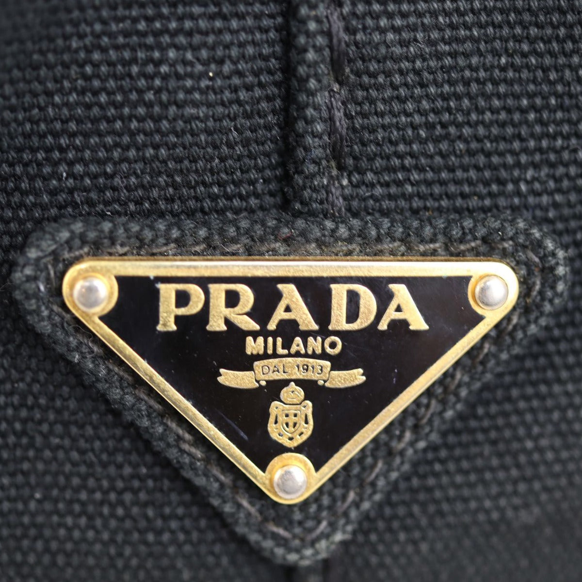 Prada Canapa Logo Tote Small