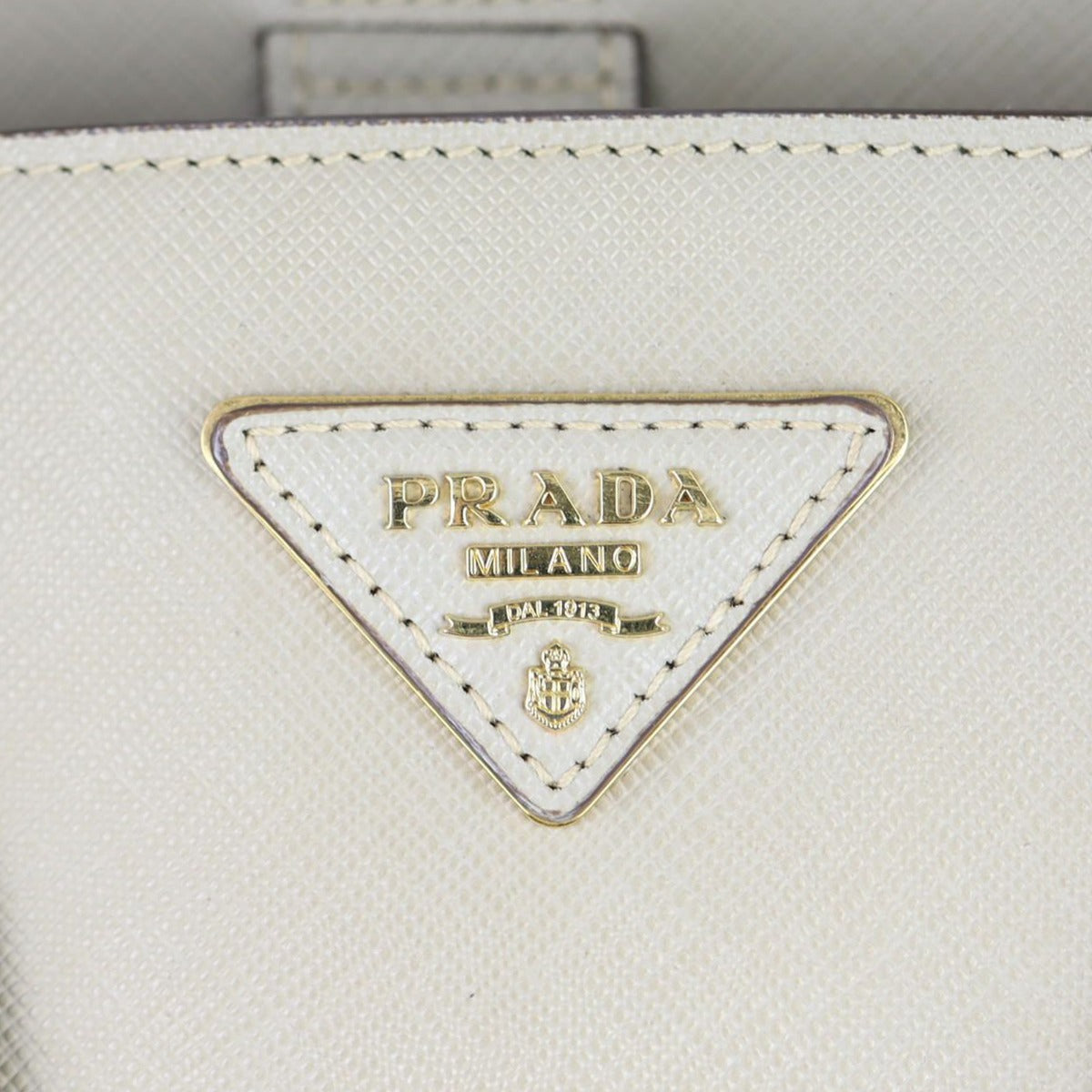 Prada Saffiano Bi-Colour Shopping Tote