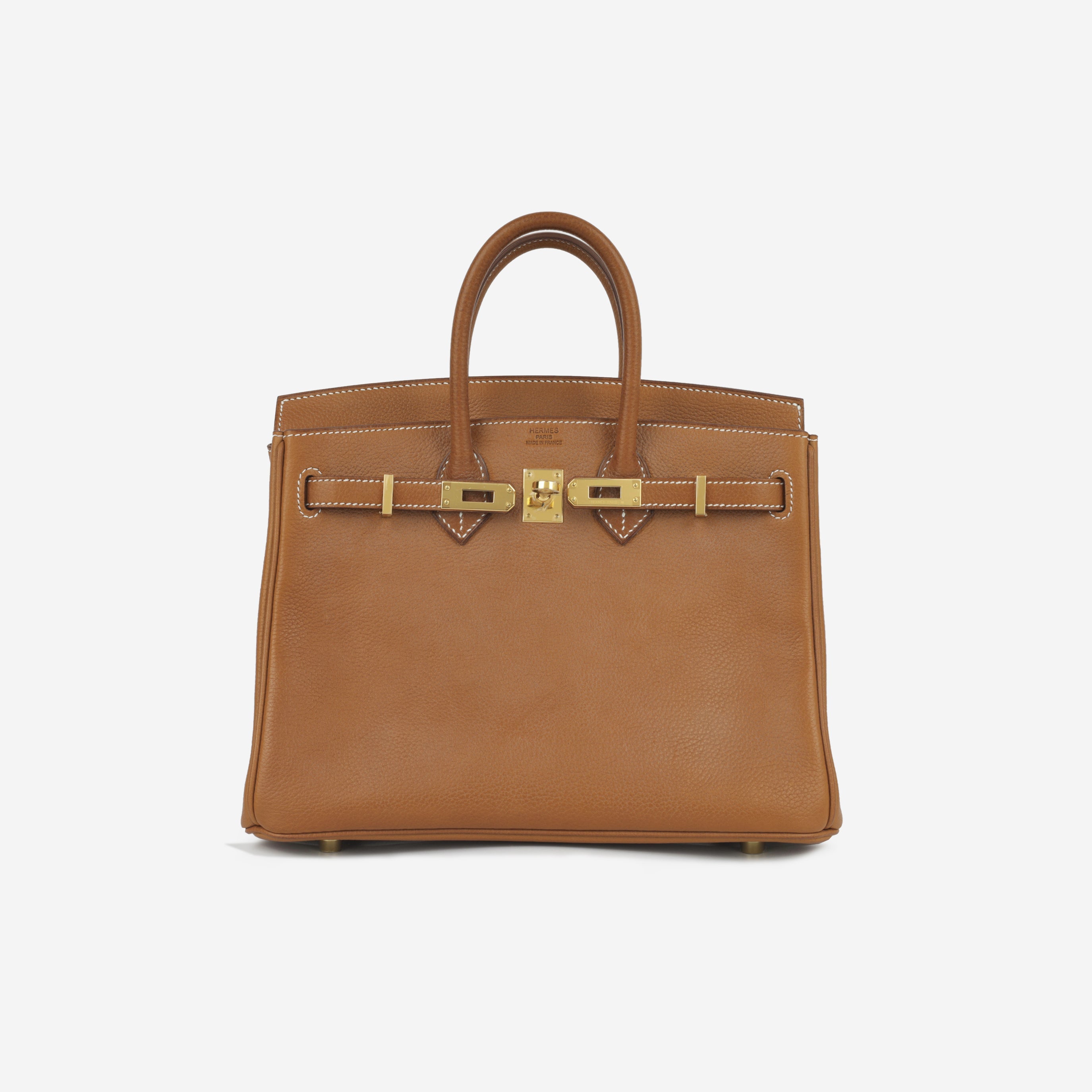 Birkin 25 - Fauve Barenia Faubourg