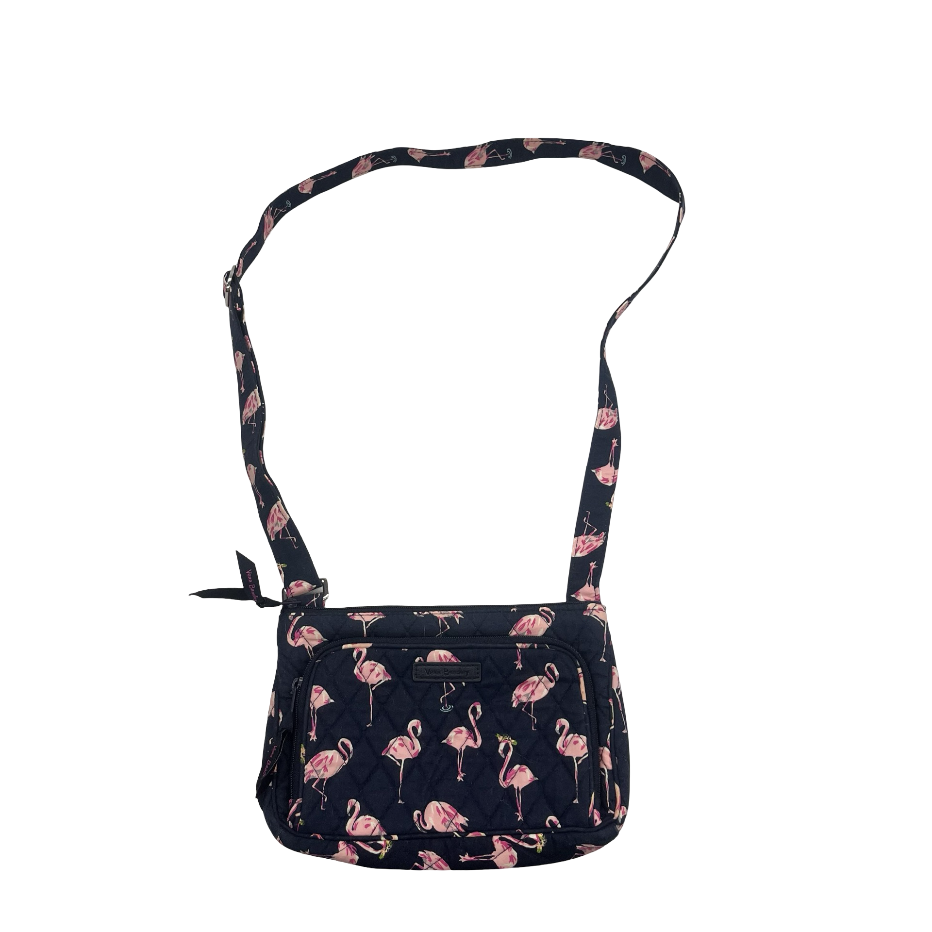 Crossbody By Vera Bradley In Blue & Pink, Size:Small