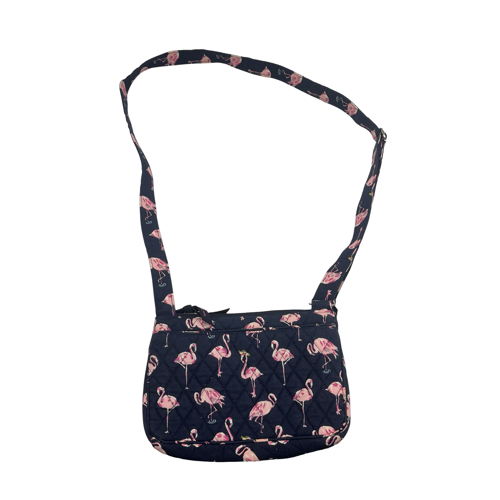 Crossbody By Vera Bradley In Blue & Pink, Size:Small
