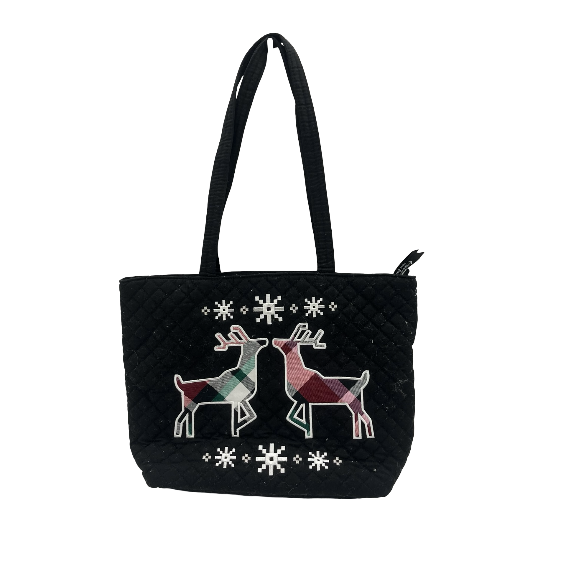 Handbag By Vera Bradley In Black, Size:Medium
