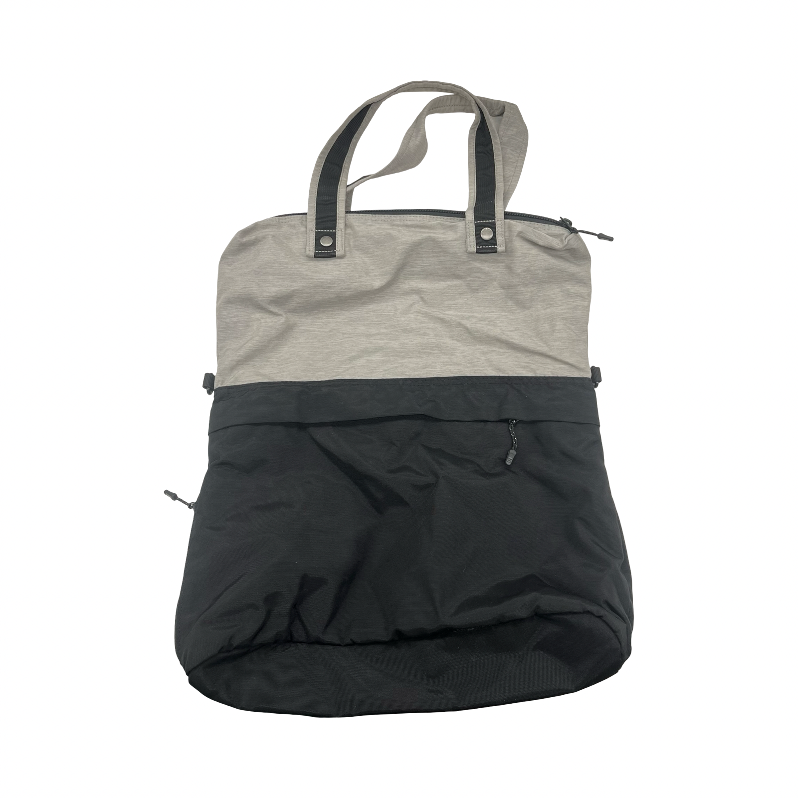 Handbag By Eddie Bauer In Black & Grey, Size:Medium