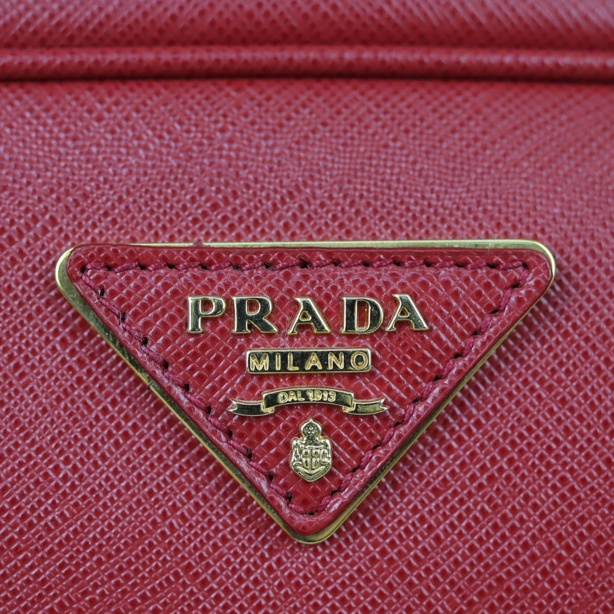Prada Saffiano Lux Bauletto Bag