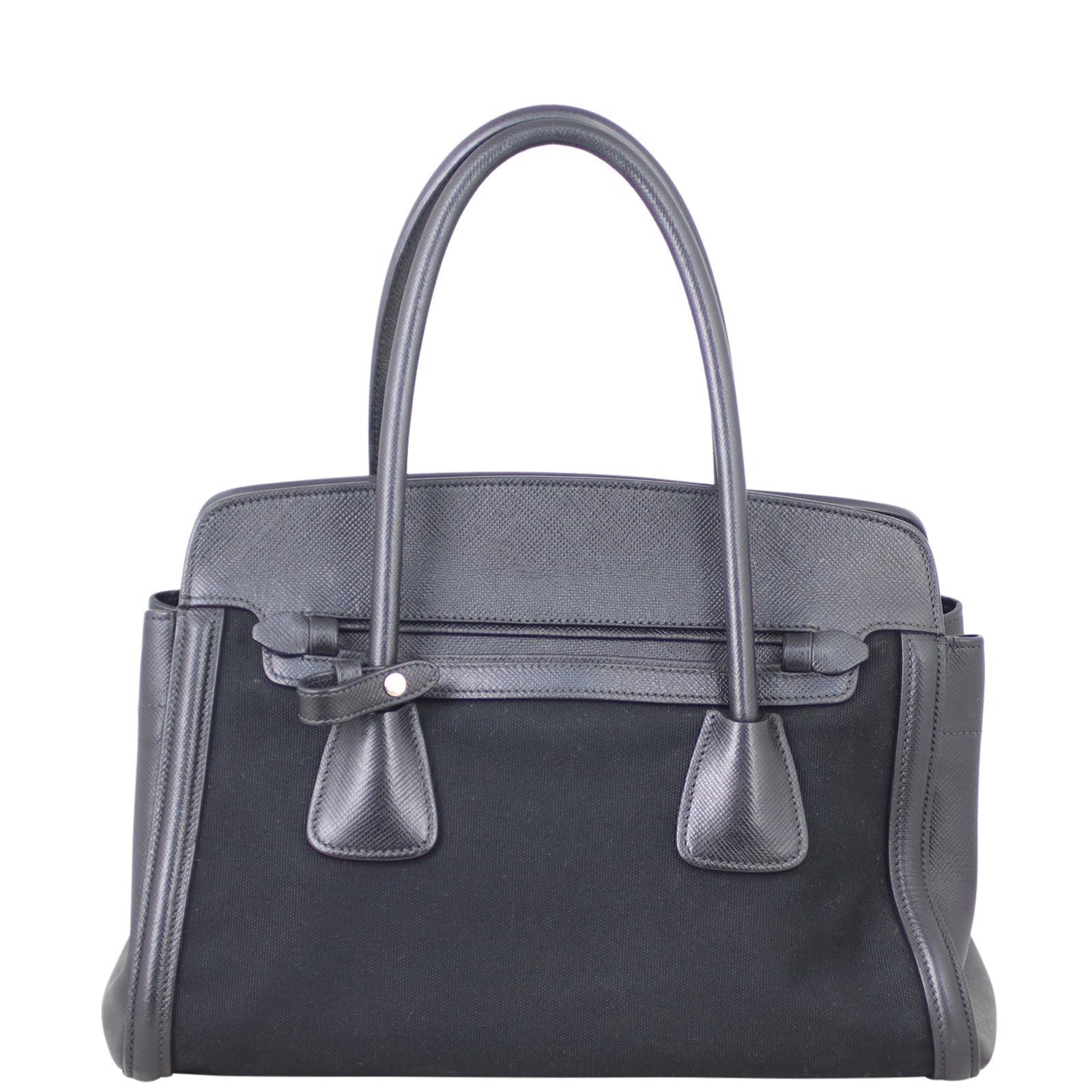 Prada Cuir Frame Tote