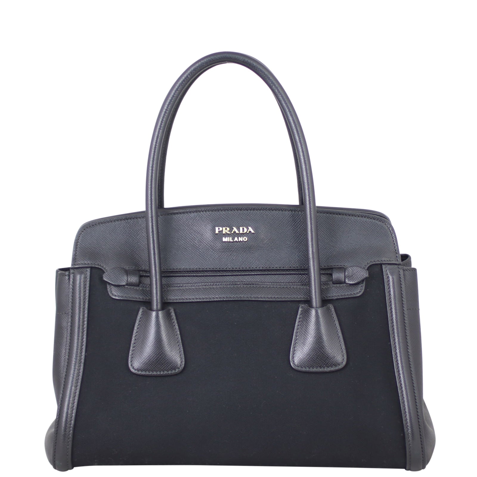 Prada Cuir Frame Tote