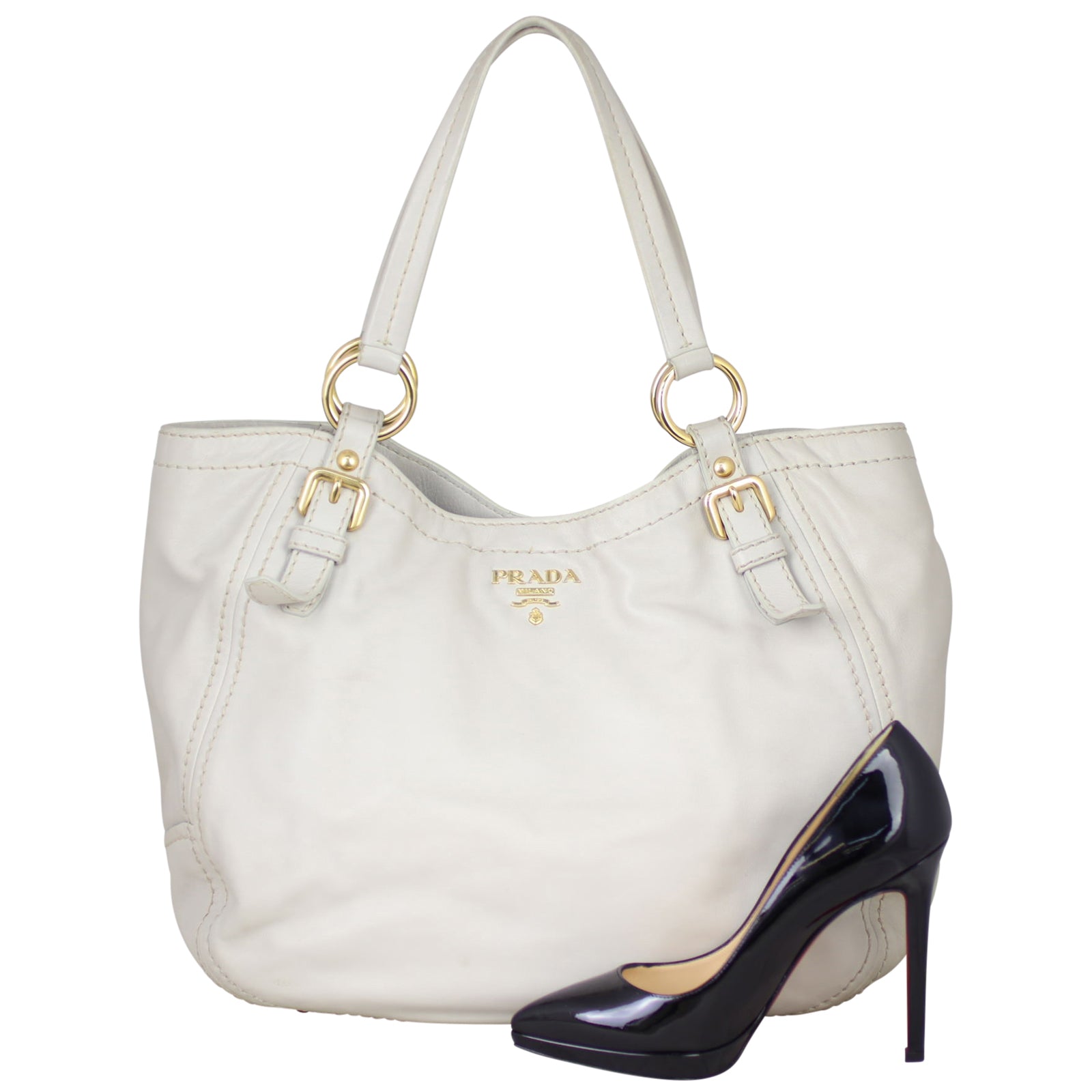 Prada Ring Handle Tote