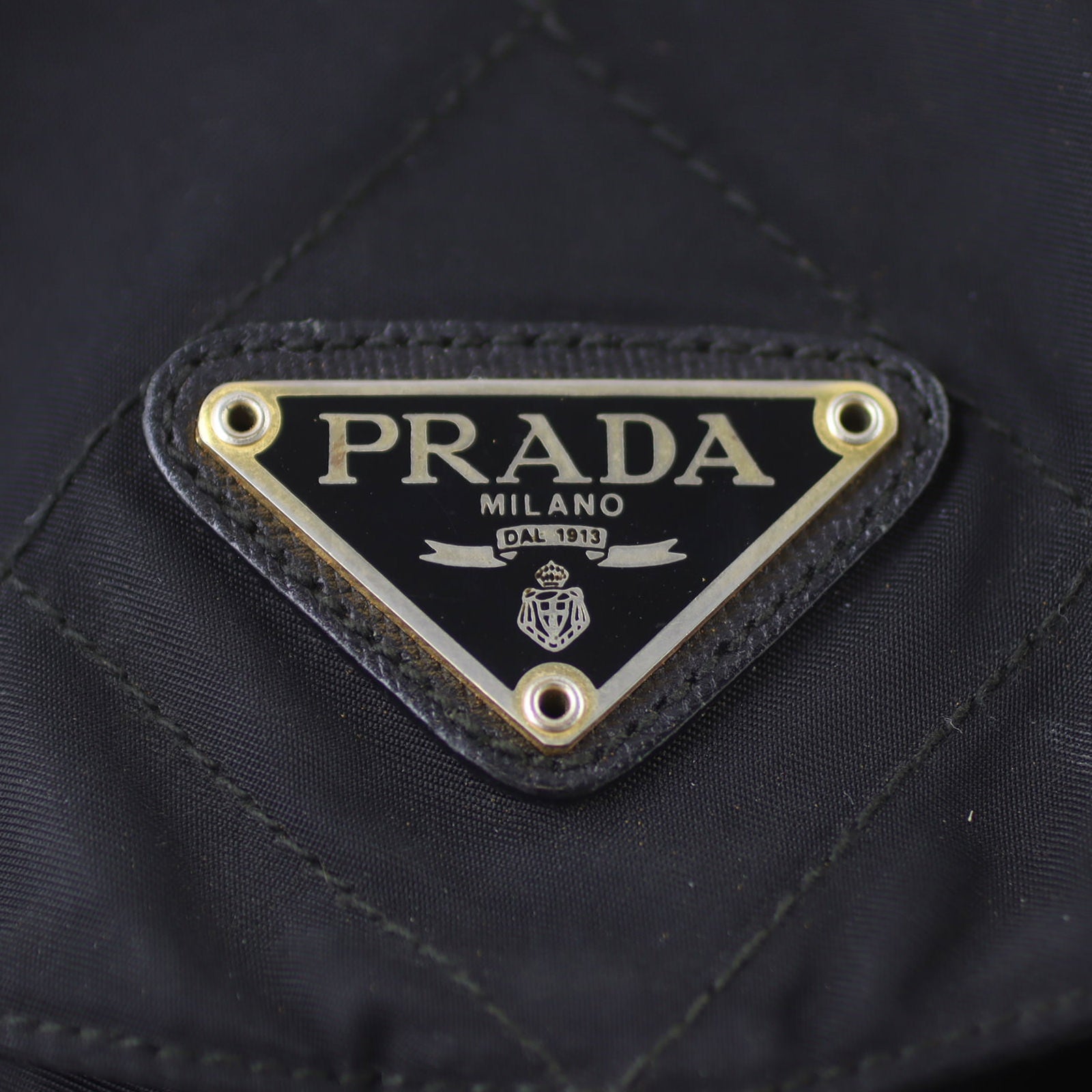 Prada Nylon Drawstring Backpack