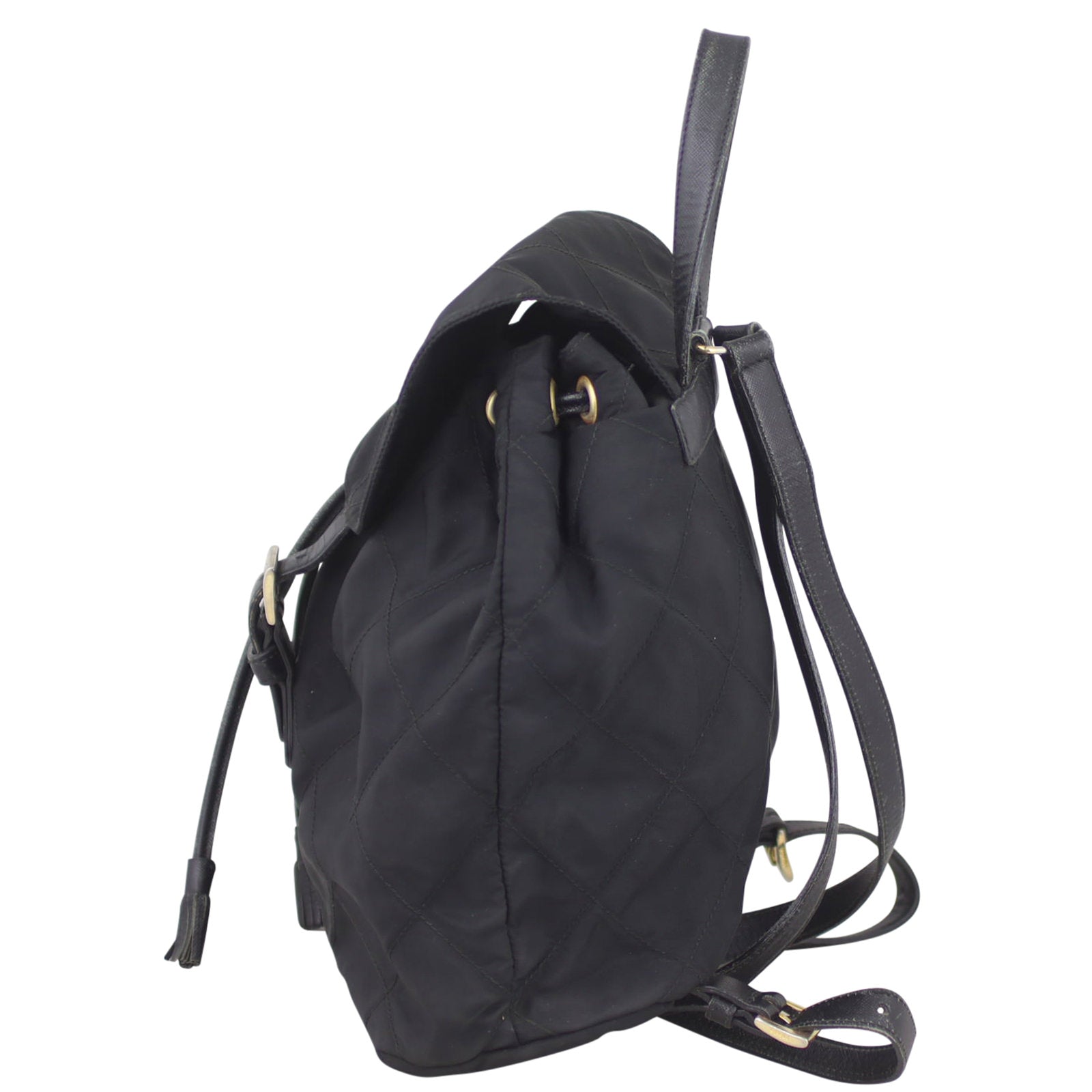 Prada Nylon Drawstring Backpack