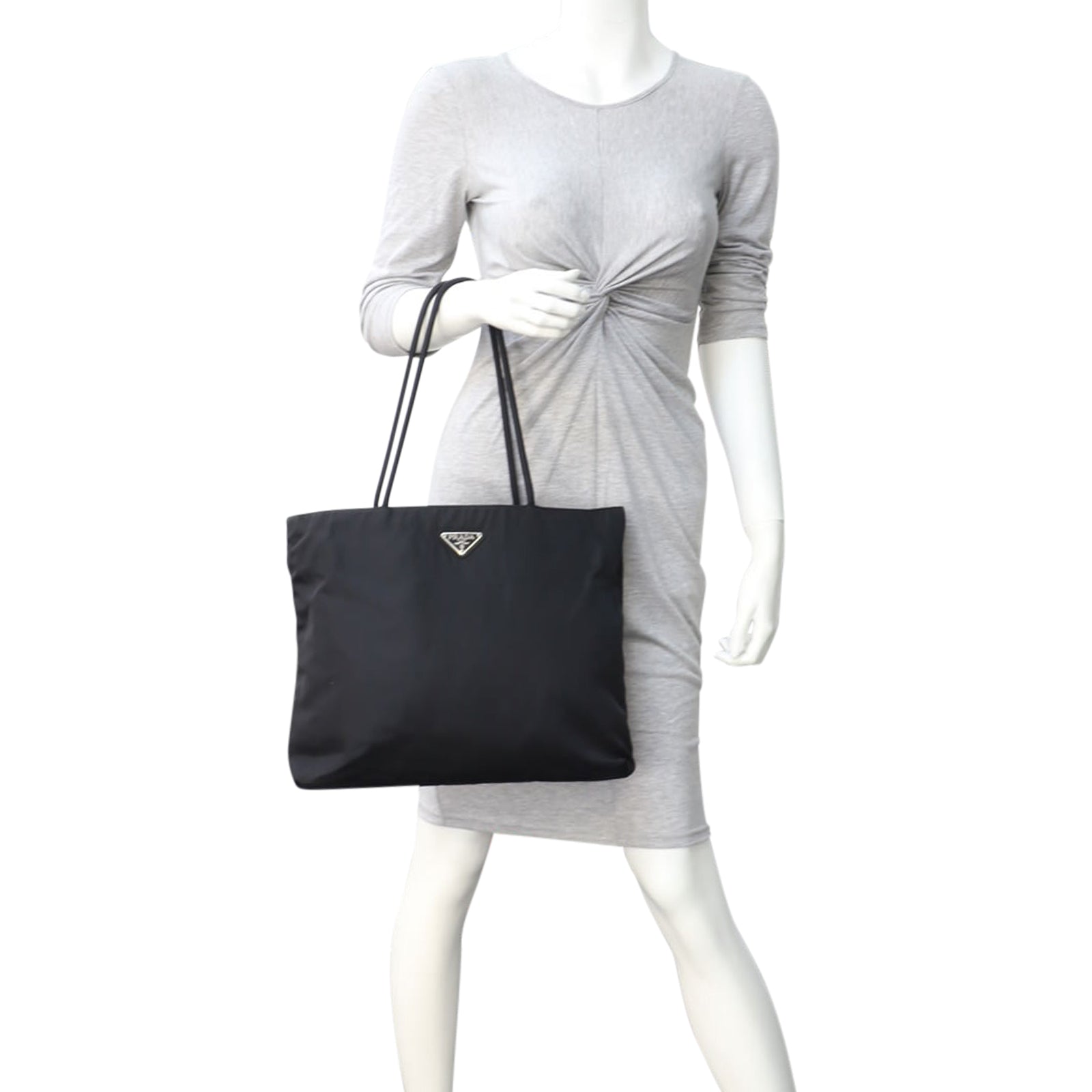 Prada Nylon Shopping Tote