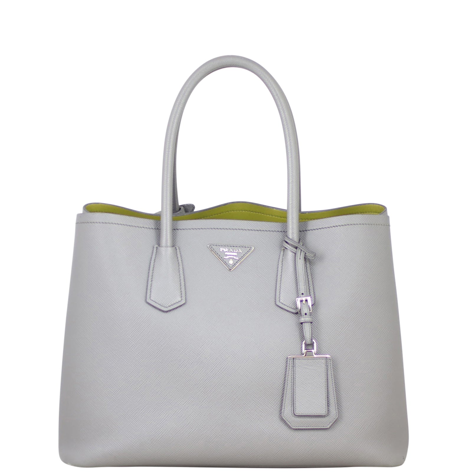 Prada Saffiano Cuir Double Bag Large