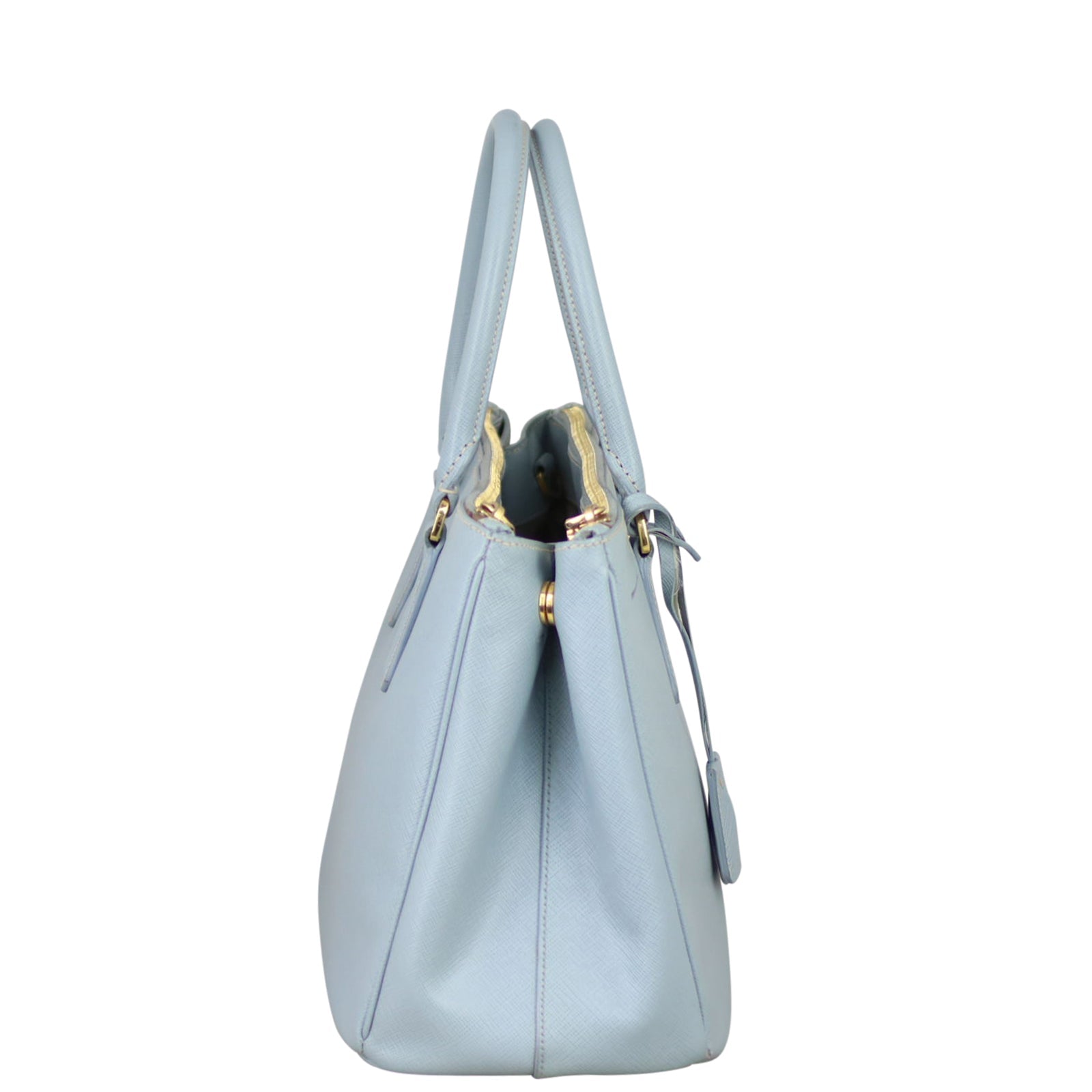 Prada Saffiano Lux Galleria Double Zip Tote Small