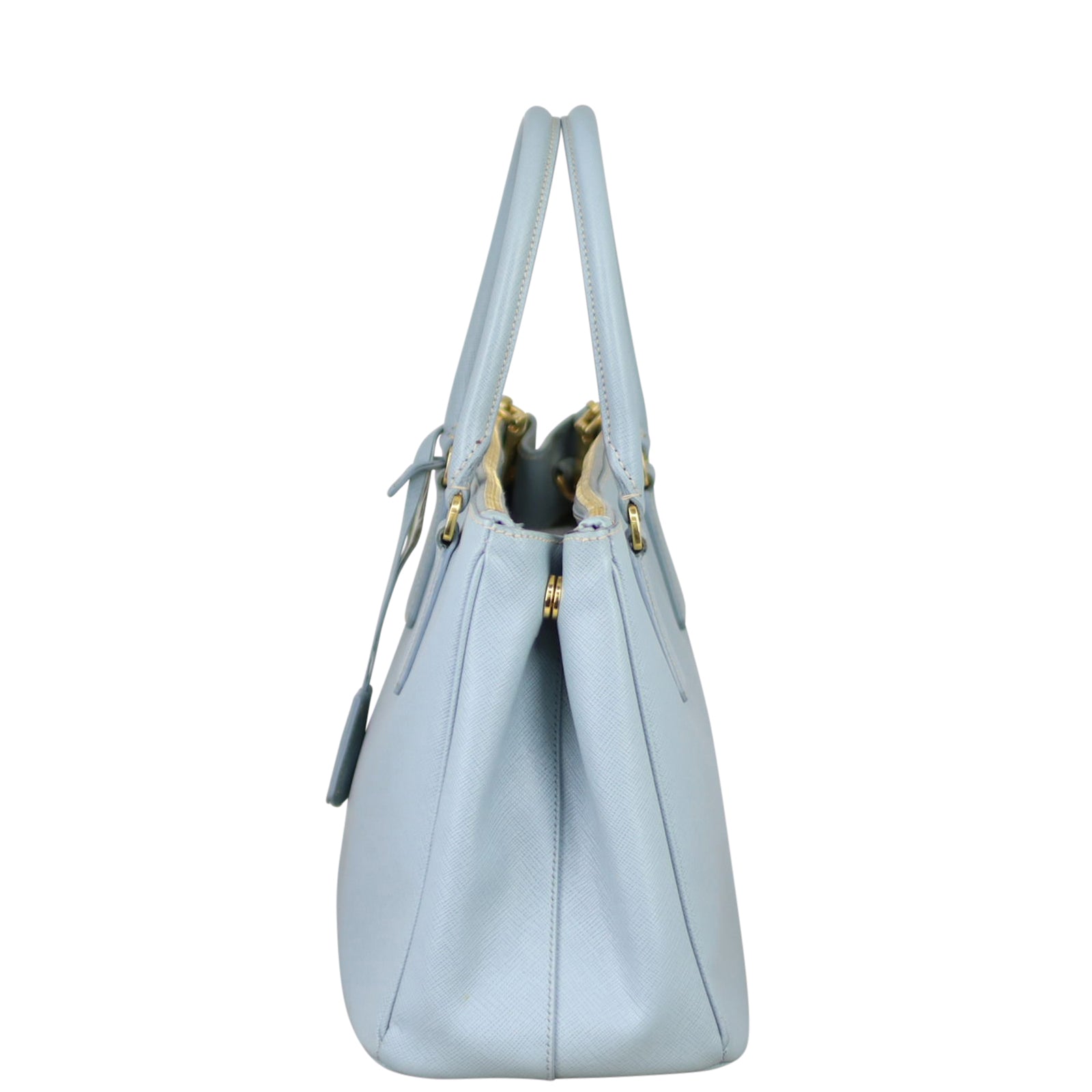 Prada Saffiano Lux Galleria Double Zip Tote Small