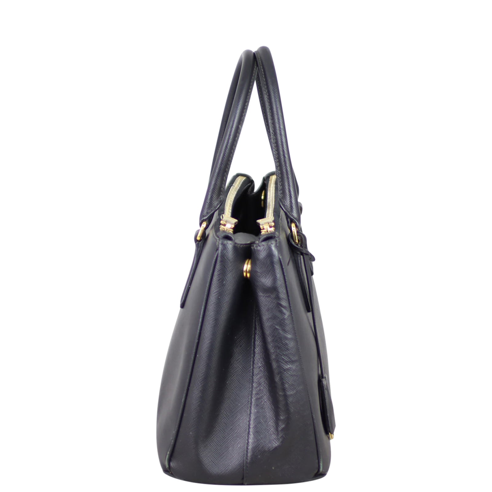 Prada Saffiano Lux Galleria Double Zip Tote Small