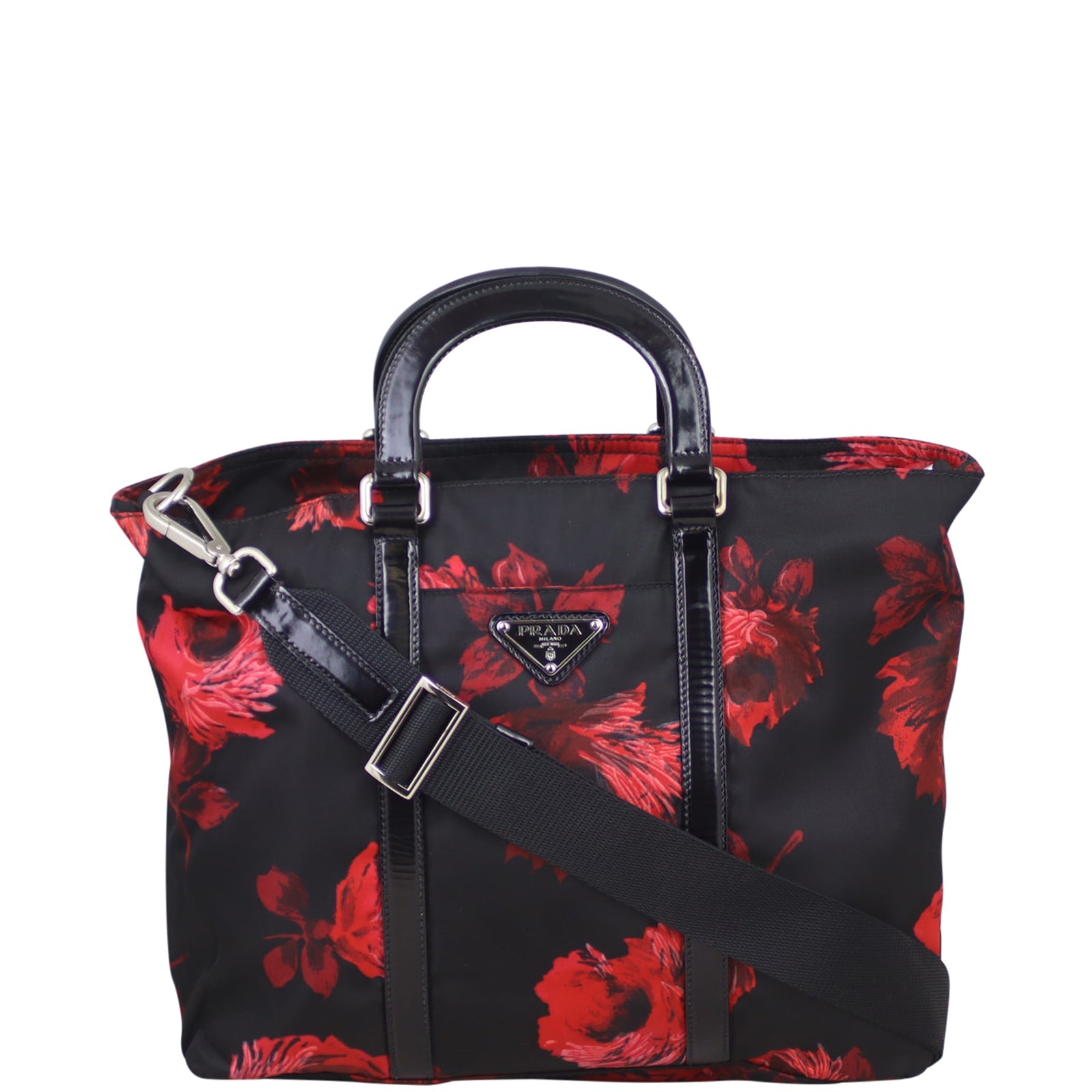 Prada Tessuto 2Way Tote Rose