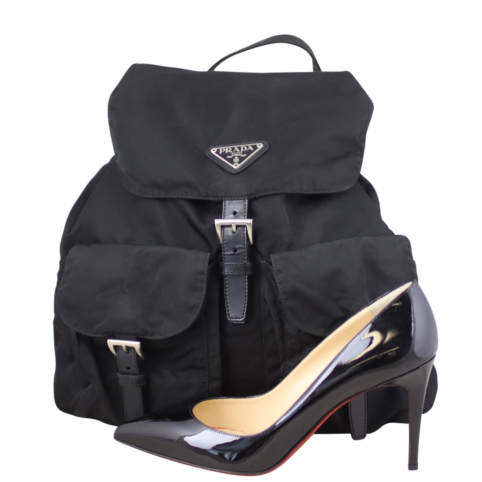 Prada Tessuto Drawstring Backpack