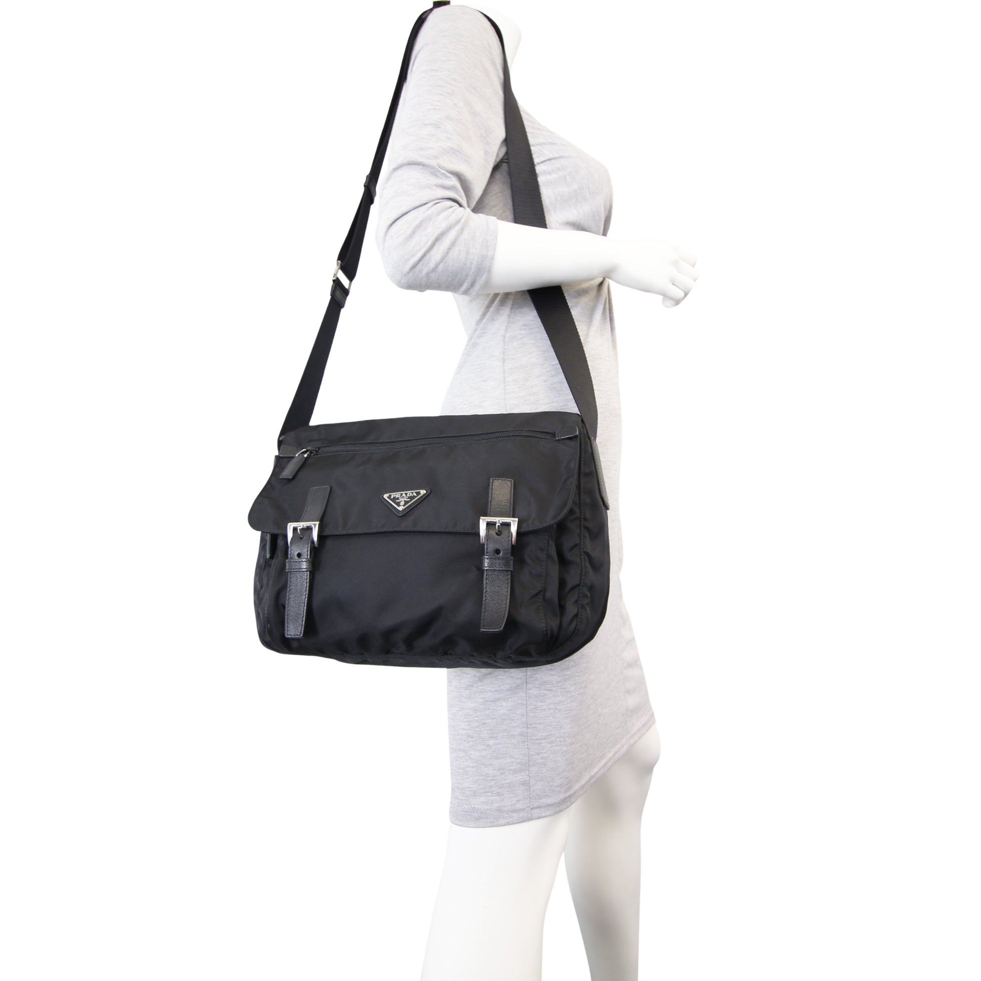 Prada Tessuto Messenger Bag