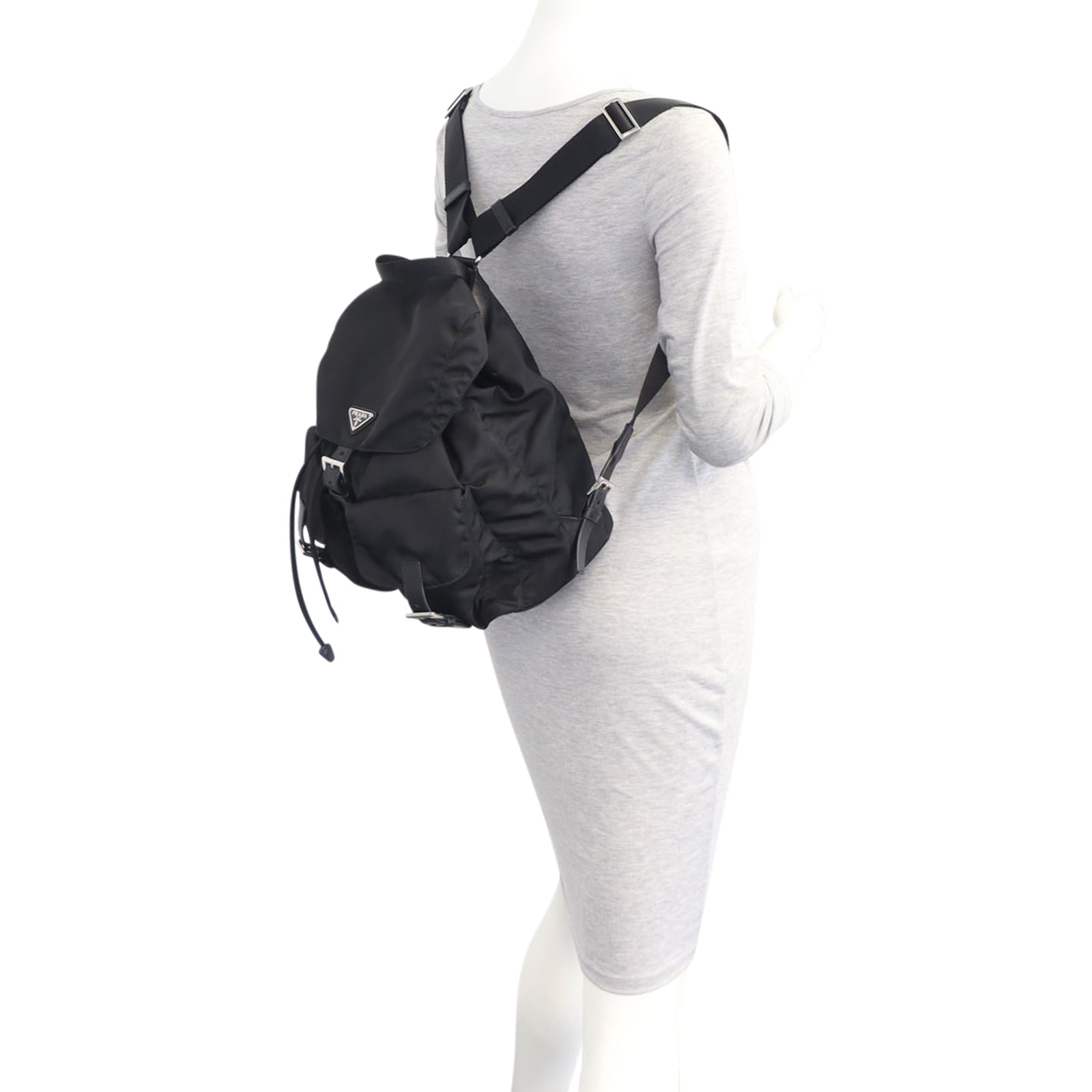 Prada Tessuto Drawstring Backpack